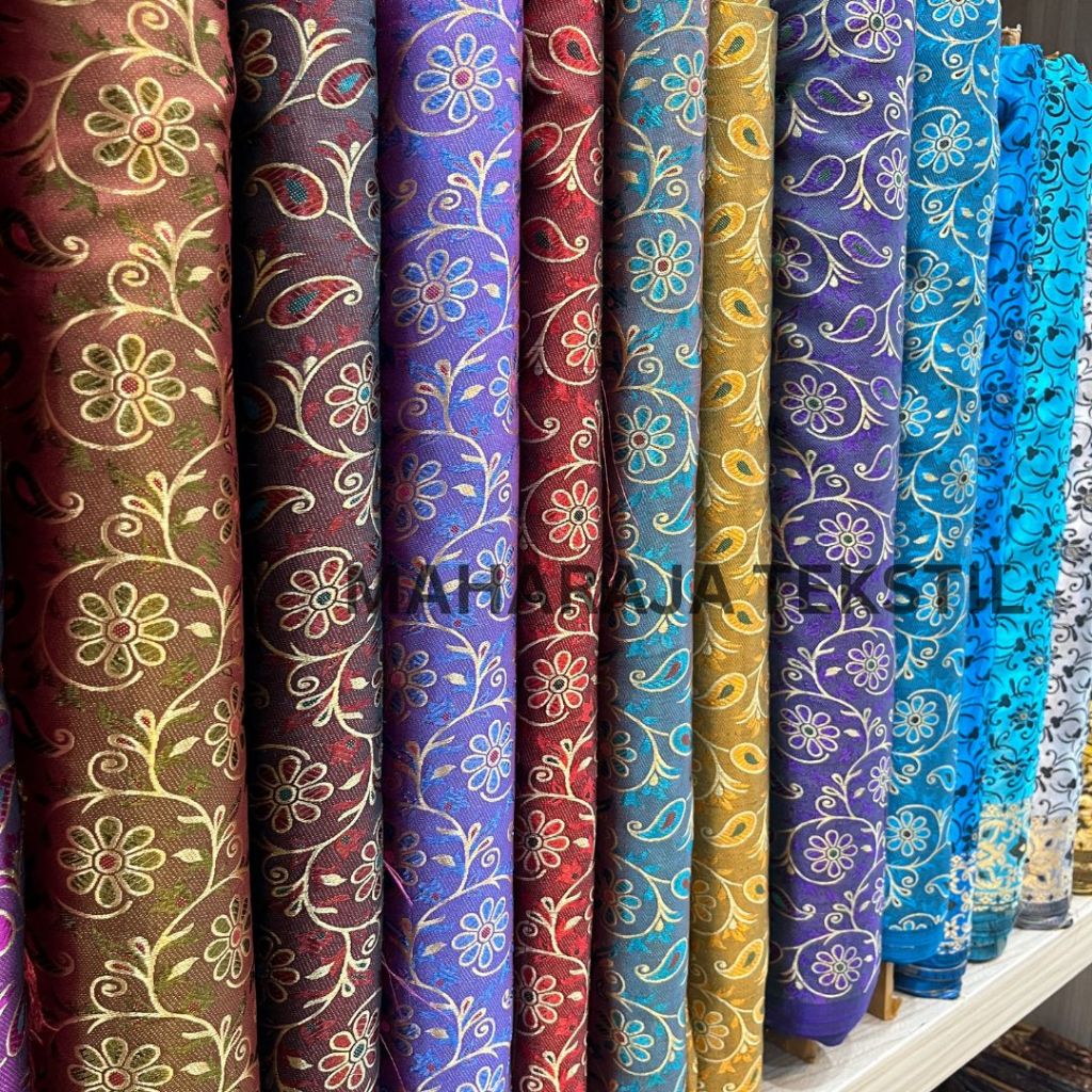 Kain Songket / Songket Meteran / Songket Mesin / Songket Tenun / Songket Semi Pelembang TERMURAH!!!