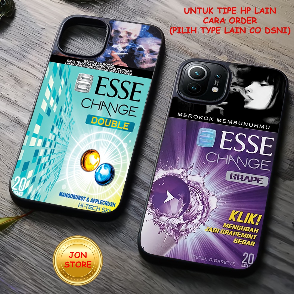 JON-STORE ( WW-2 ) Sofcase Glossy/Kilat Motif BUNGKUS ROKOK  Untuk Samsung A14 A24 A34 A54 Xiaomi Re