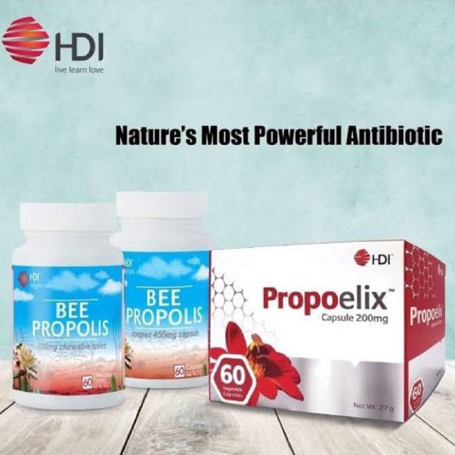 BEE PROPOLIS 60 TABLET / PROPOELIX 30 KAPSUL / PROPOELIX 60 KAPSUL / POLLENERGY 90 TABLET / PROPOELI