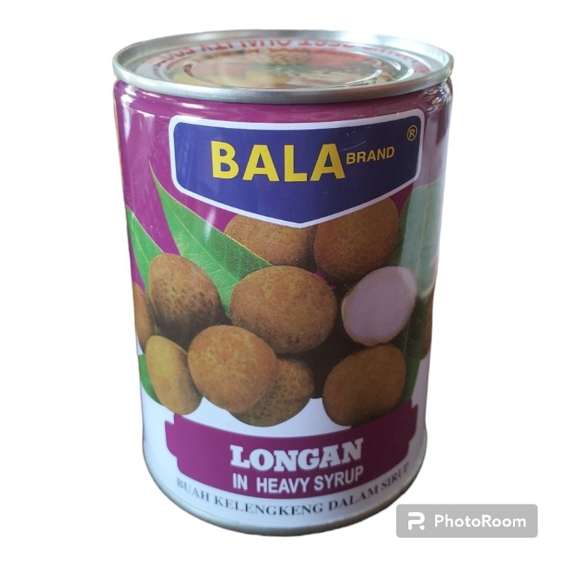 

Longan BALA 565gram kaleng Buah Kelengkeng dalam syrup Kaleng