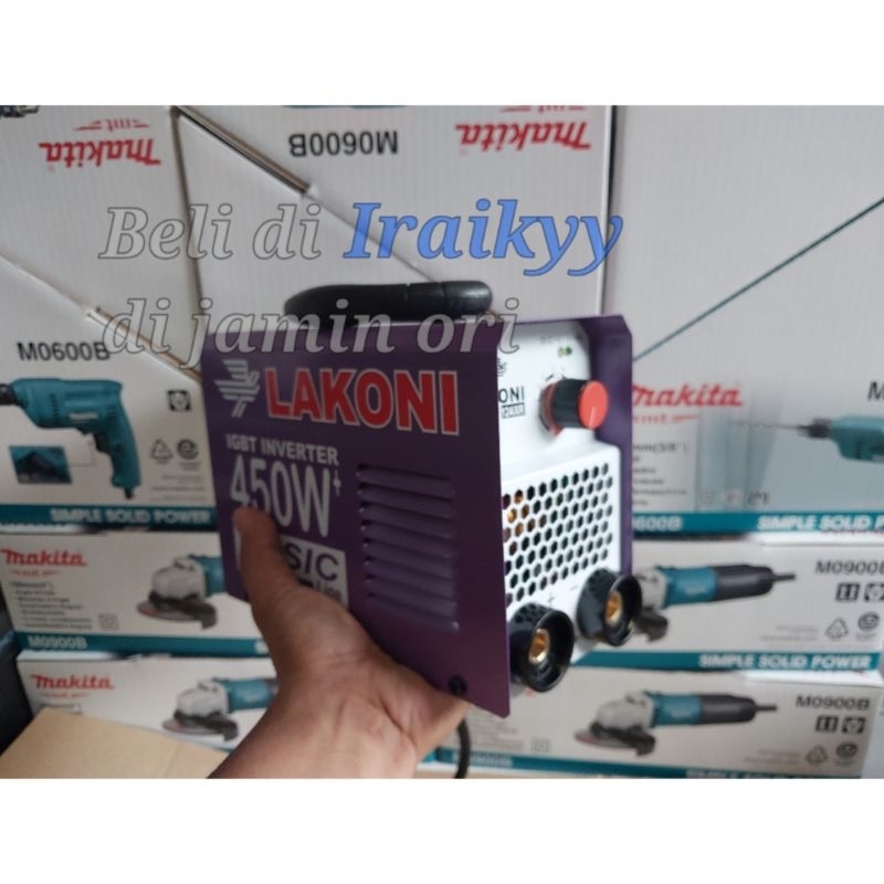 Mesin Las Lakoni Basic 124ix 450watt / Inverter Lakoni Basic 450watt