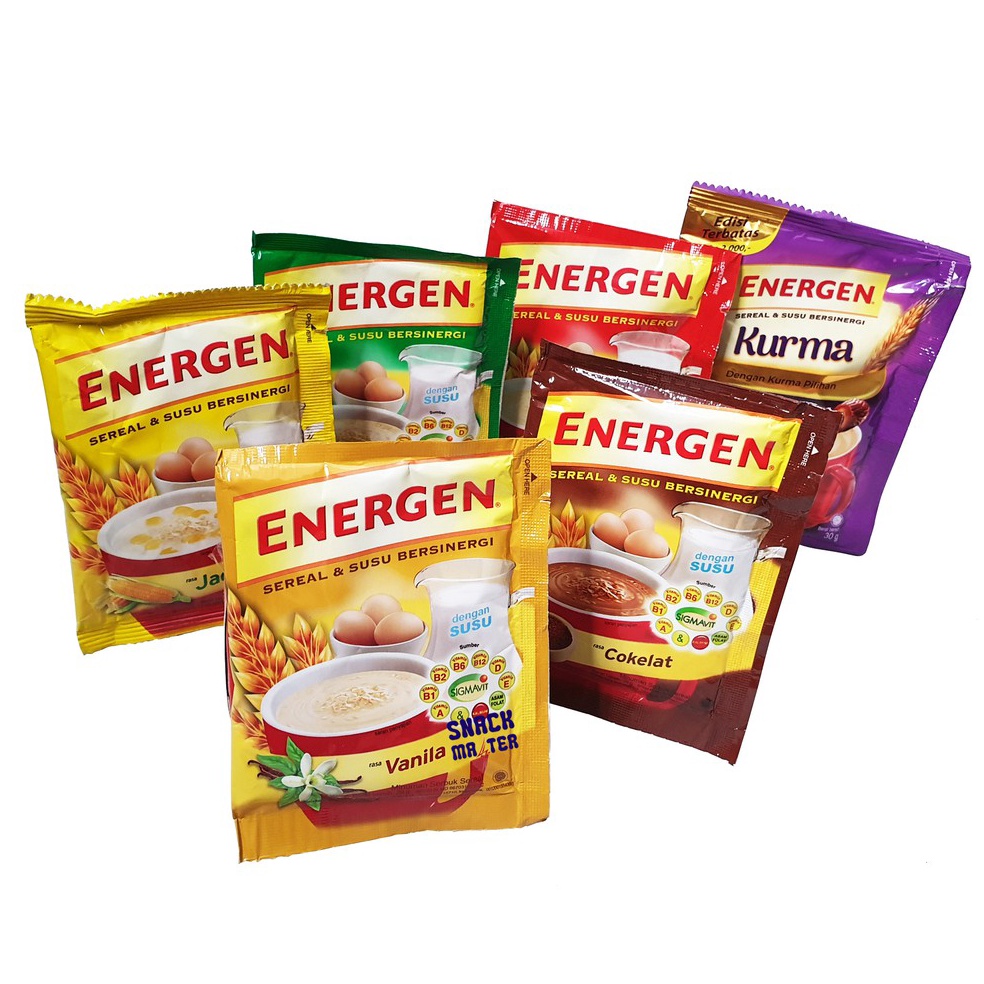

[☄O20\] Energen Sereal Renceng - Netto 10 bks x 30gr [158]