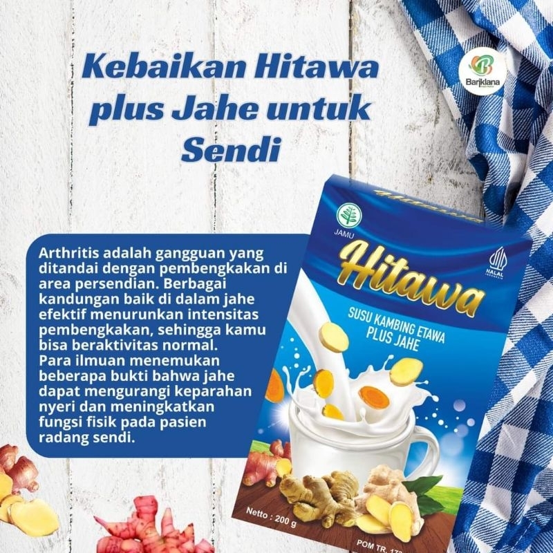 

BISA COD - HITAWA SUSU ETAWA PLUS JAHE