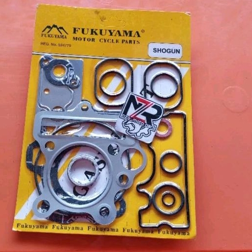PAKING TOPSET SHOGUN 110 R LAMA//GASKET TOPSET SUZUKI SHOGUN 110 R LAMA KEBO FUKUYAMA