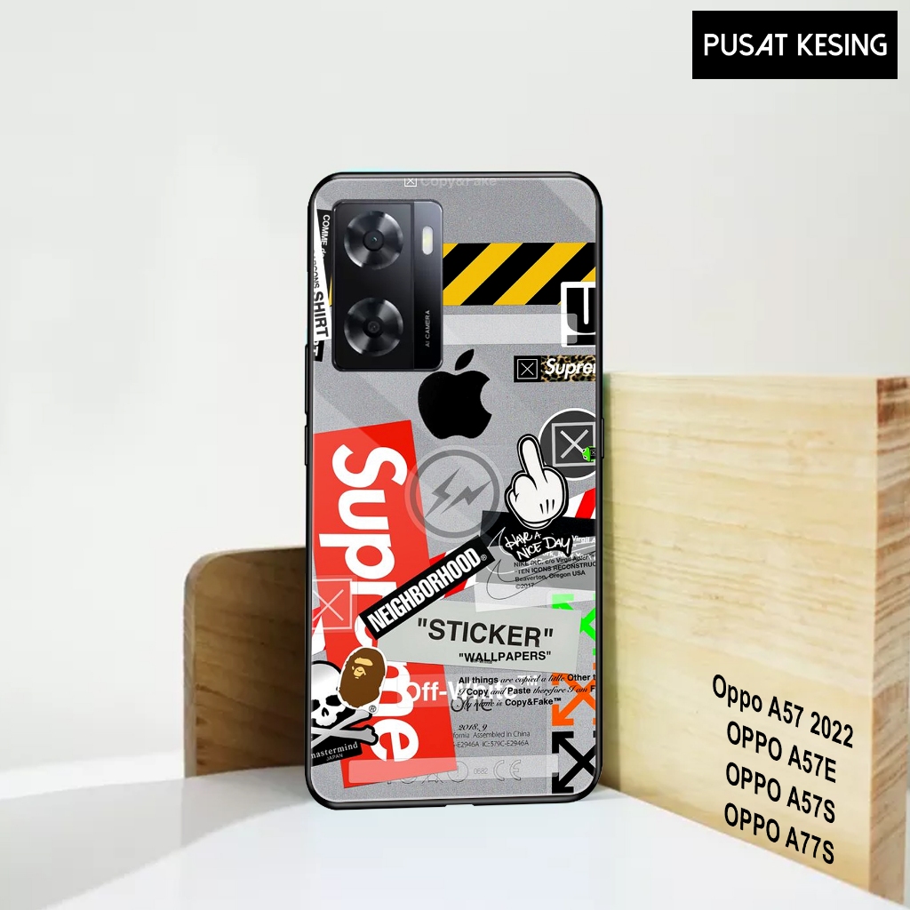 Case Oppo A57 2022 / A77S / A57S - Casing Hp OPPO A57 / A77S - ( Branded3 ) - Case 2D Glossy - Case 