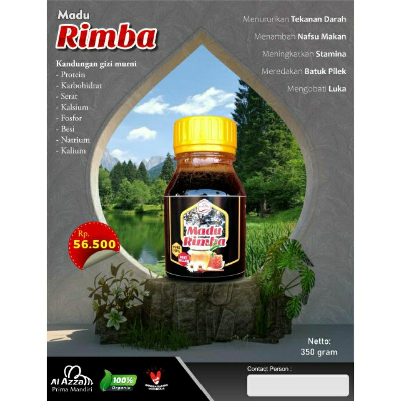 

Madu Rimba Akasia murni