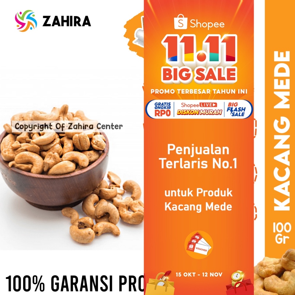 

[✷E59\] Kacang MEDE METE Matang Camilan Sehat Buat Diet 100gr Gurih dan Renyah Kaya Akan dan Kalsium [278]