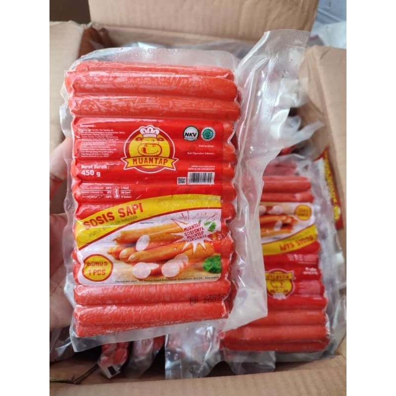 

PROMO MUANTAP SOSIS SAPI 450 gr