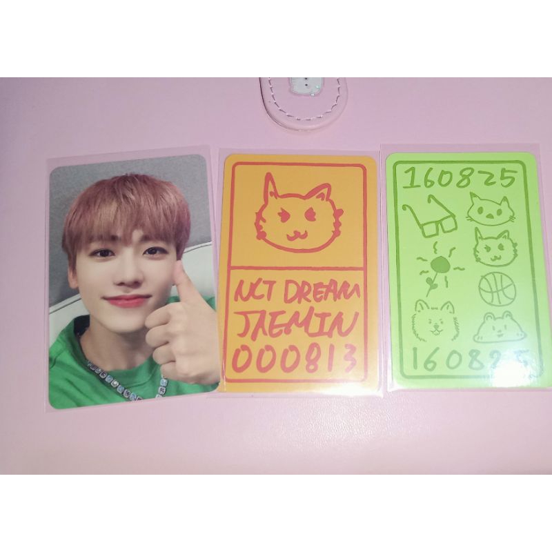 wts photocard pc official jaemin lucky card anniversary nct dream 6th set