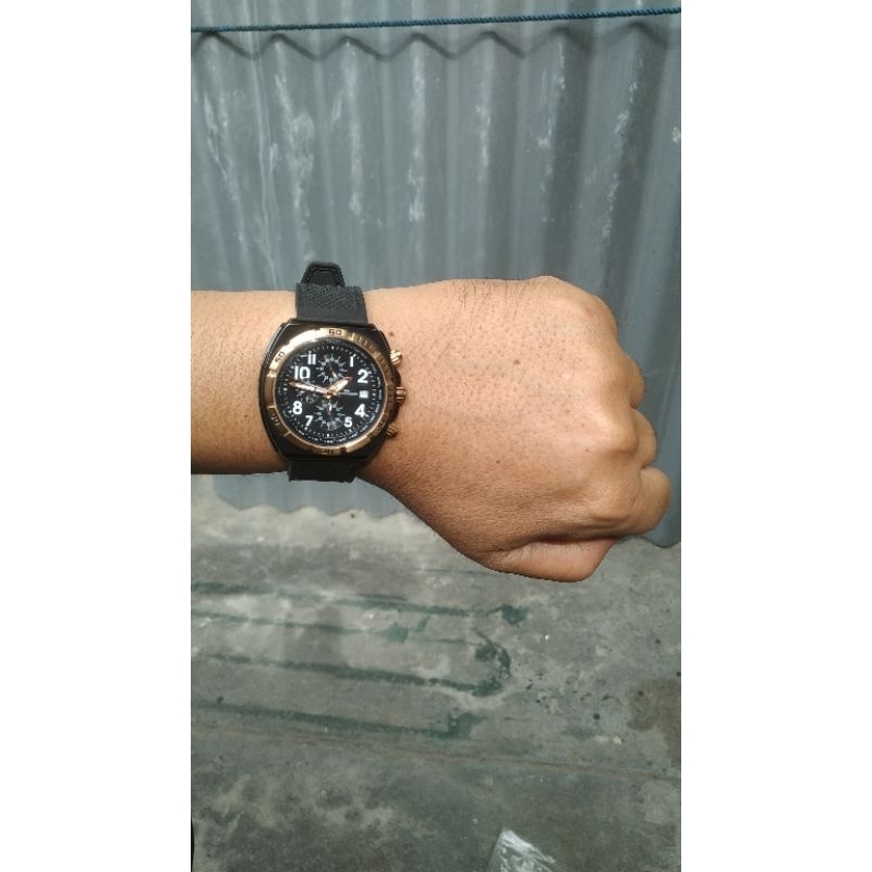 jam tangan mounte christ military style second bekas original