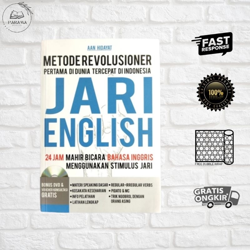 Metode Revolusioner Pertama di Dunia Tercepat di Indonesia Jari English - 24 Jam Mahir Bicara Bahasa