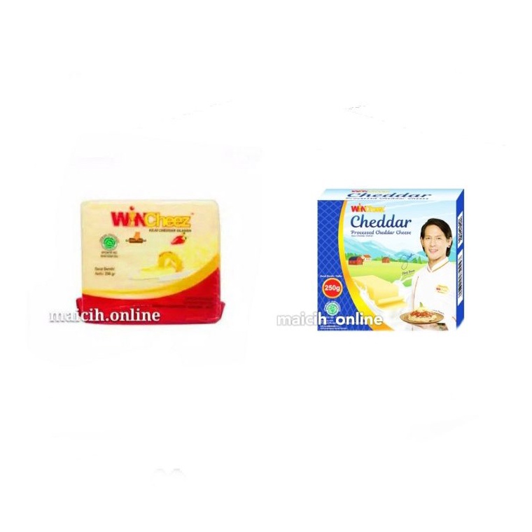 

H4rga Murah Keju Cheddar Wincheez 250 gram Stok Sedikit