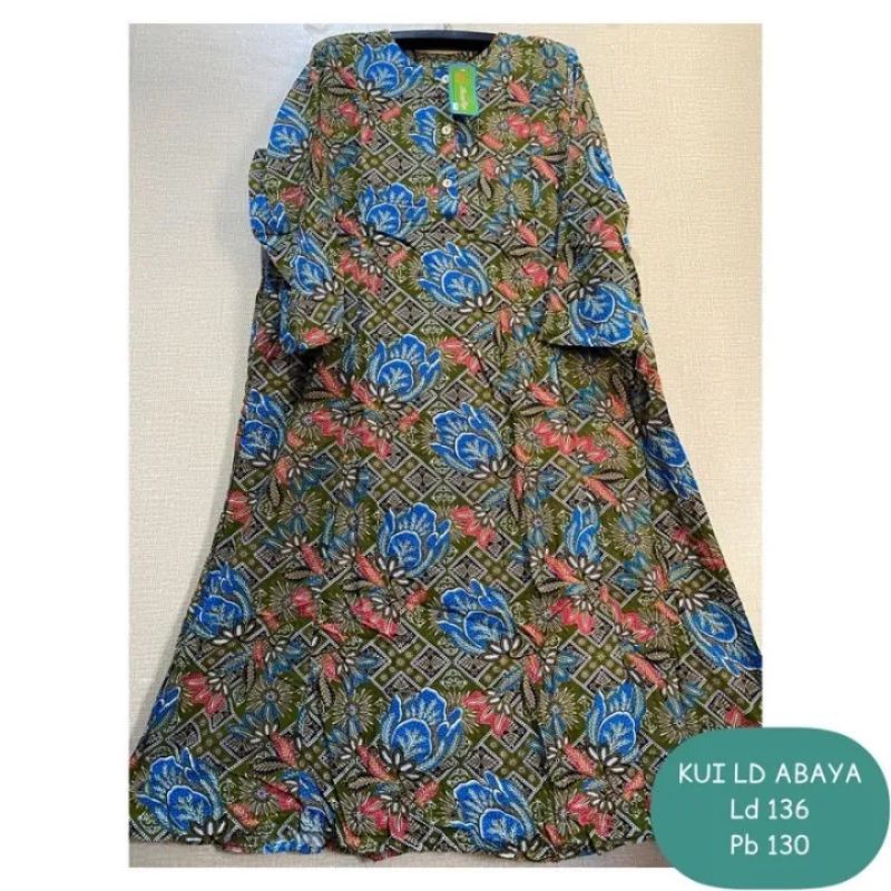 LONGDRES JUMBO ABAYA KENCANA UNGU