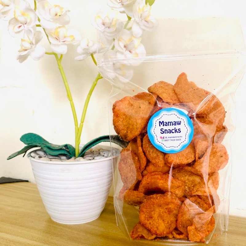 

Snack/Cemilan/Keripik Basreng Bulat 5k