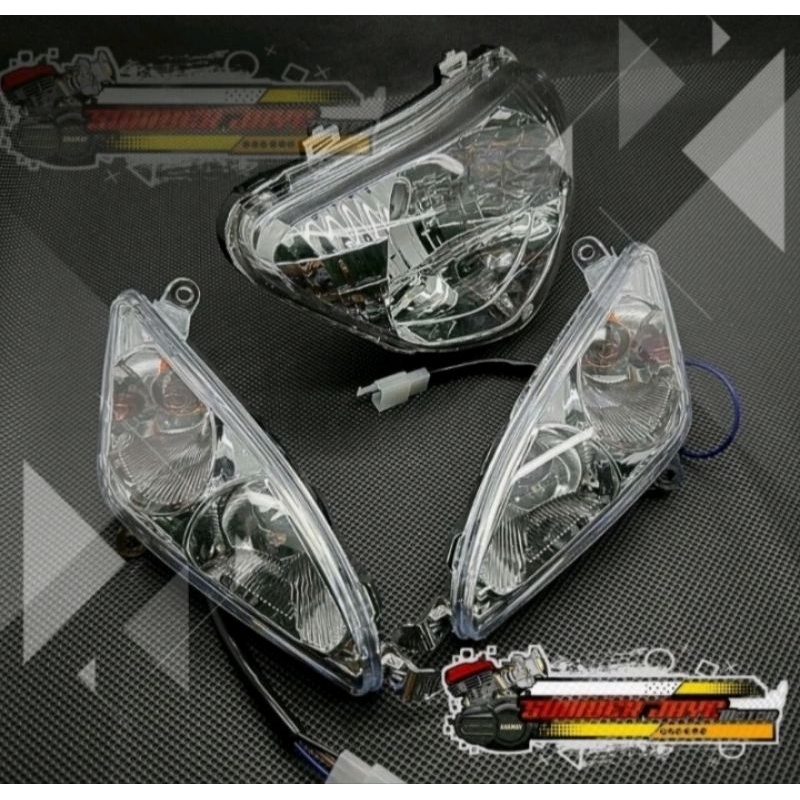 reflektor lampu depan mio + sen Mio model MX Mio lama Mio sporty