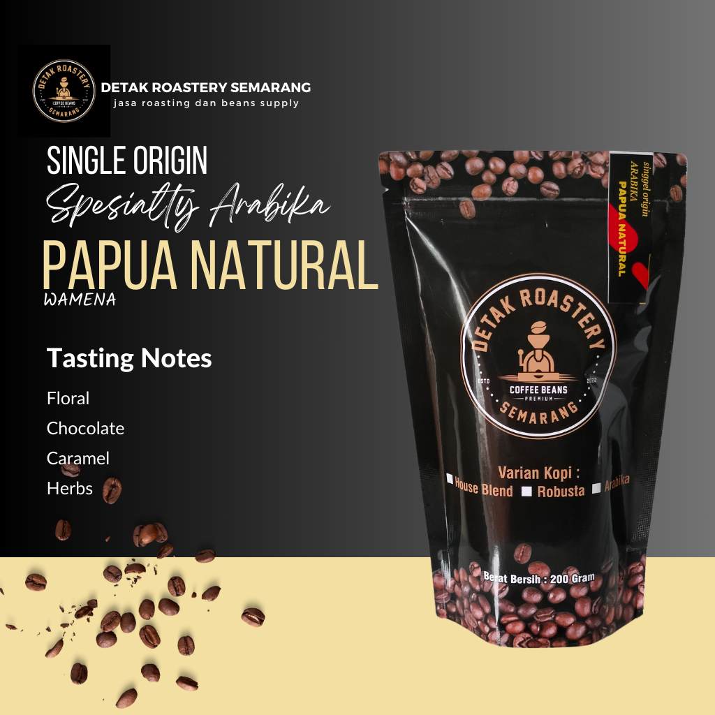 

Kopi Arabika Papua Natural Proses