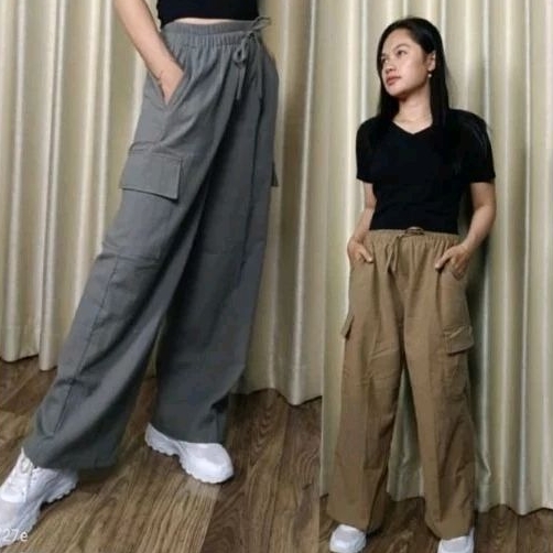 CELANA CARGO CEWEK TWILL COMBED KEKINIAN