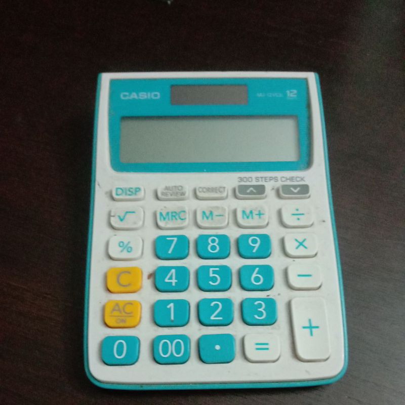 

CalculatorCasio mj-12VCb