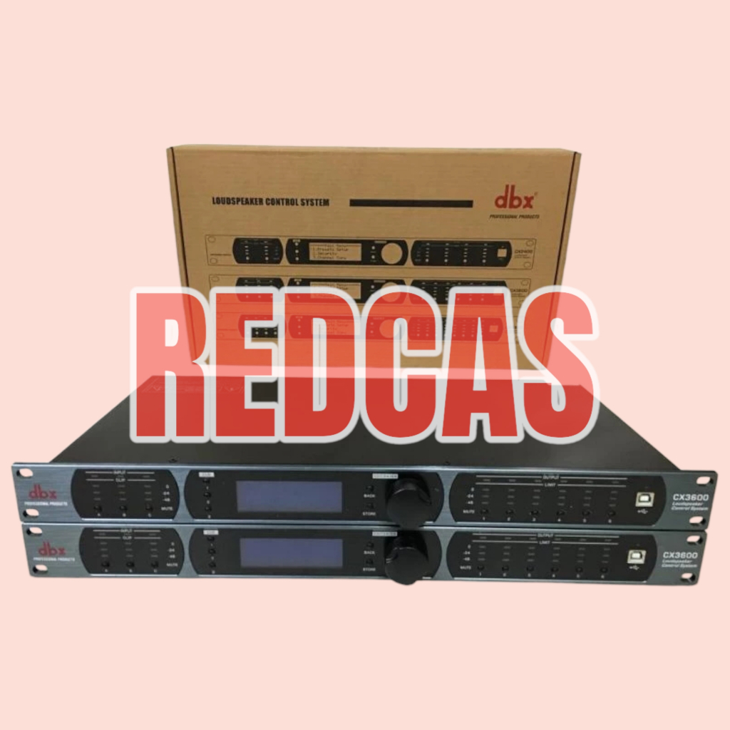 DBX CX3600 SPEAKER MANAGEMENT DLMS CX 3600 3 IN 6 OUT