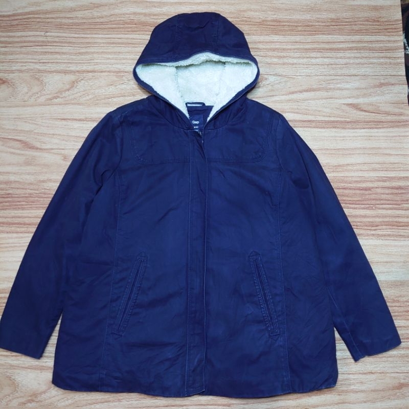 jacket GAP denim sherpa musim dingin
