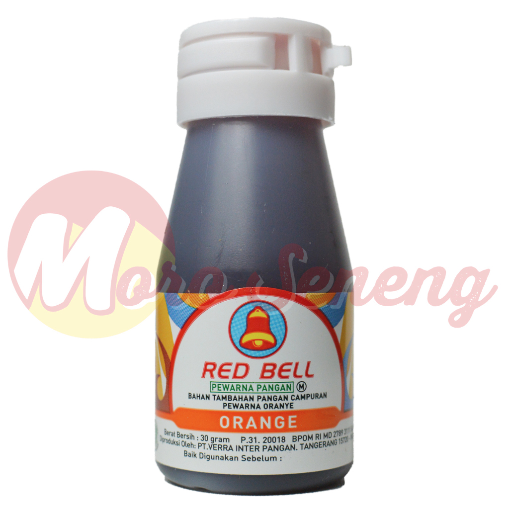 

Red Bell Orange Oranye Oren Jingga Redbell Pewarna