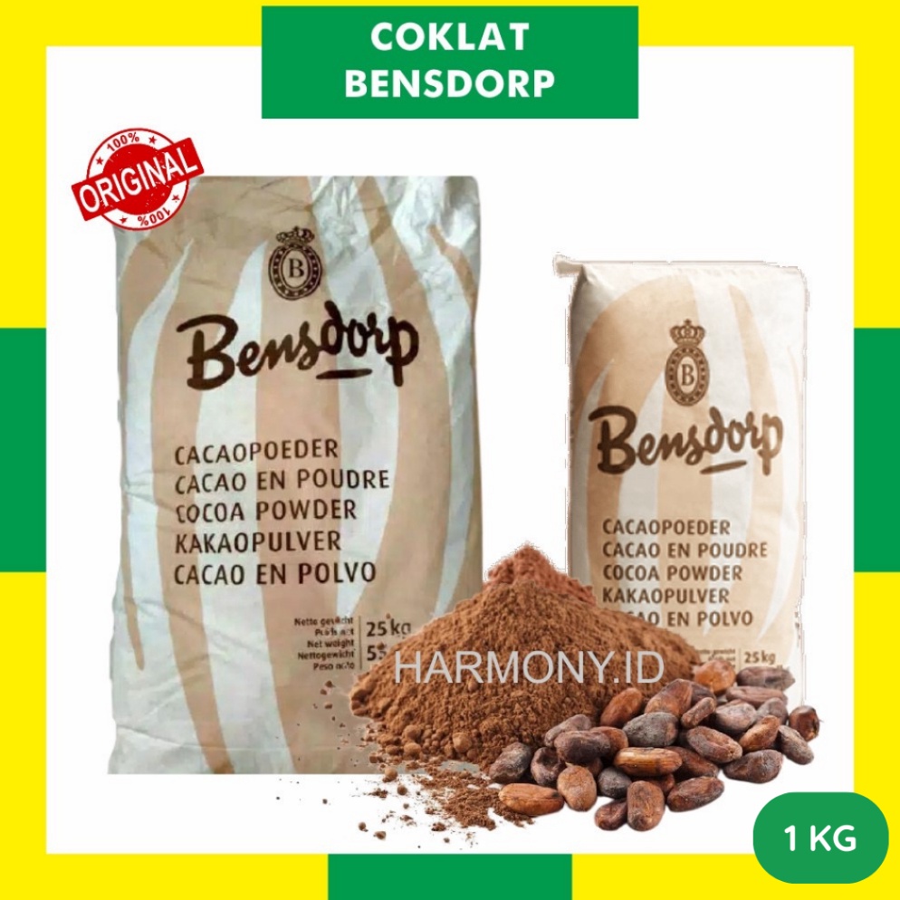 

B!g Sale Bensdorp Cocoa Powder 1kg - Coklat Bubuk Bensdorp Cokelat Bubuk Premium Bensdorp Cocoa Powder [200]