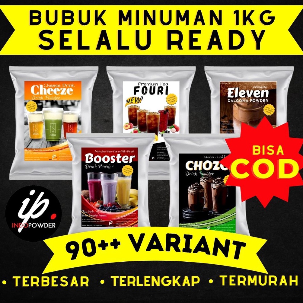 

[♤D19>] Bubuk Minuman 1Kg 90 Variant l Bisa pilih variant Harga Spesial