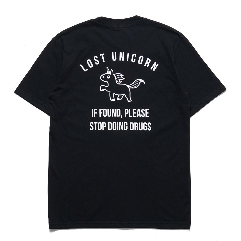 Insurgent Club - Heavyweight Tshirt Kaos Unicorn Hunter Black