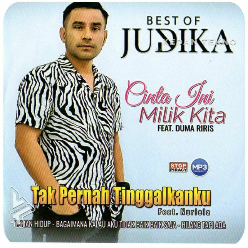 kaset Mp3 Audio Musik Best of Judika Album