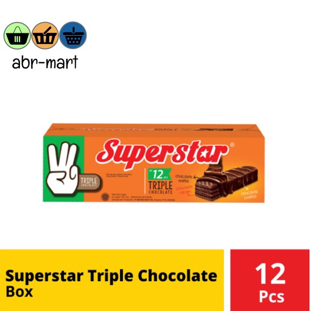 

44 ROMA SUPERSTAR WAFER ISI 12 PCS Ready `
