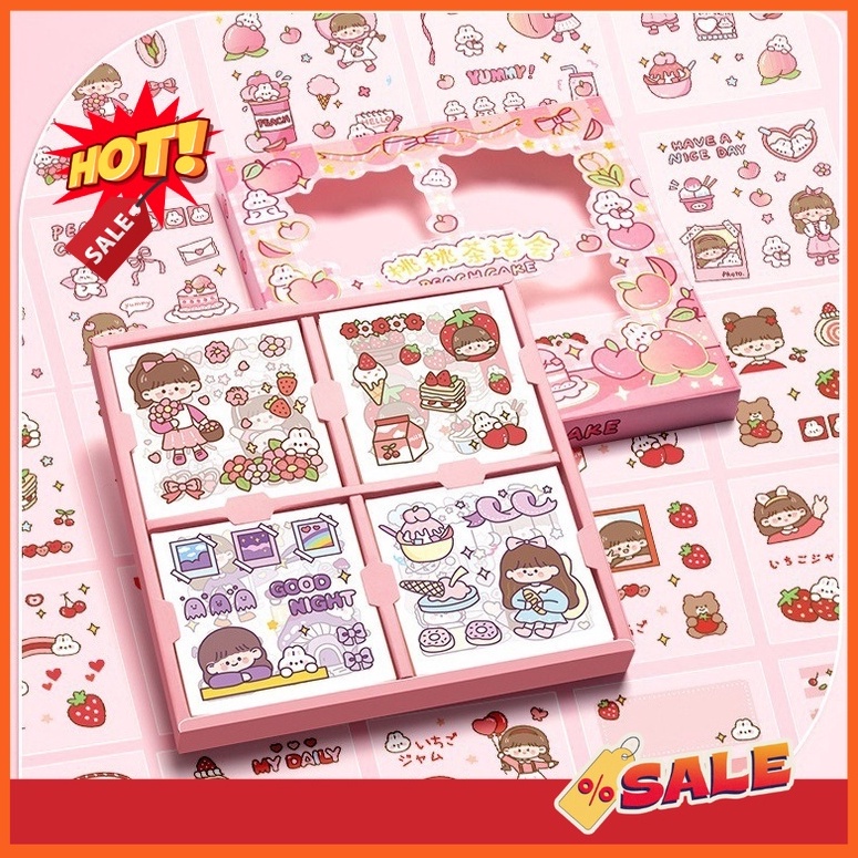 

Dijual✽ NINI STIKER KOREA ISI 100 PCS STICKER DECO AESTHETIC / CASE HP / DIARY / DIY / BUJO /SCRAPBOOK MOMO GIRL STICKER TUMBLER / BINDER ljvl7