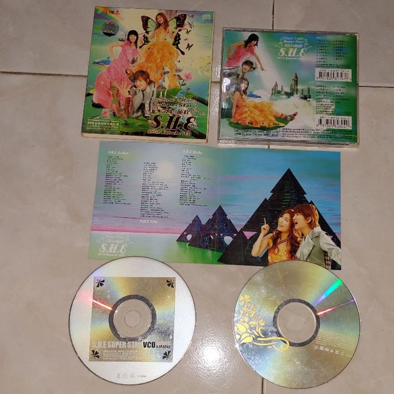 vcd mandarin original SHE-Super Star Karaoke