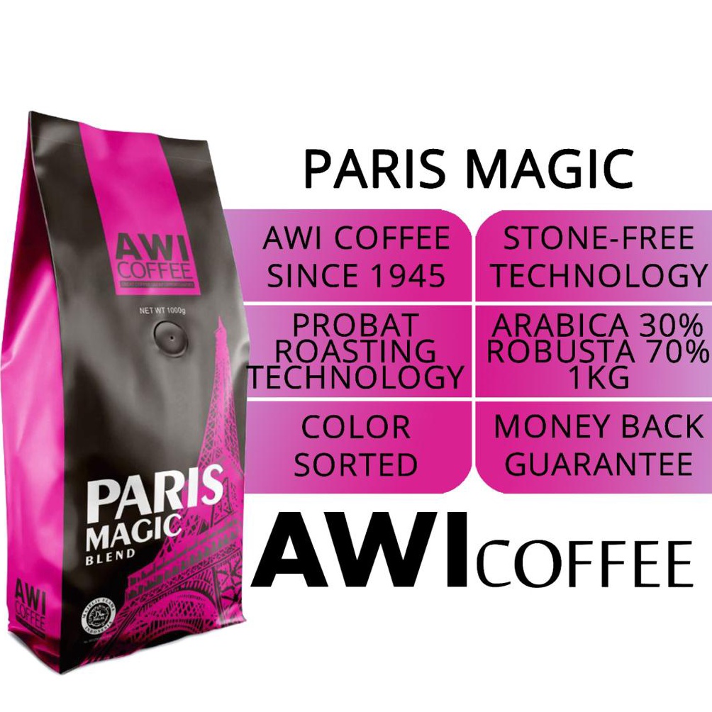 

KOPI SIDIKALANG | Paris Magic Blend for Cafe 1kg Bubuk / Powder | AWI COFFEE Harga `)