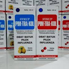 

88 PIM-TRA-KOL Pimtrakol Syrup Lemon Cherry Batuk 60 ml 8ihfc