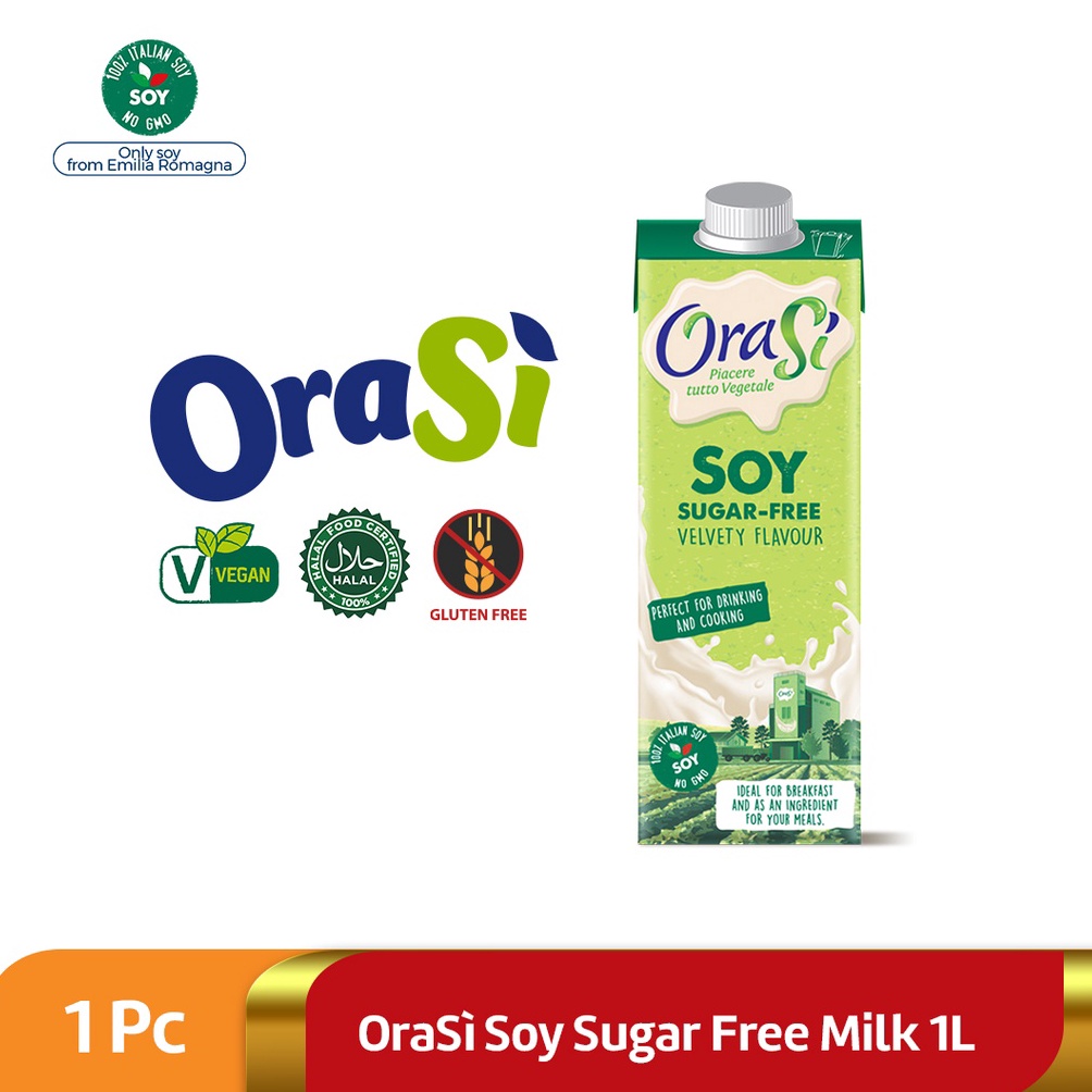 

88 Orasi Soy Sugar Free / Susu Kacang Kedelai tanpa gula l9leo