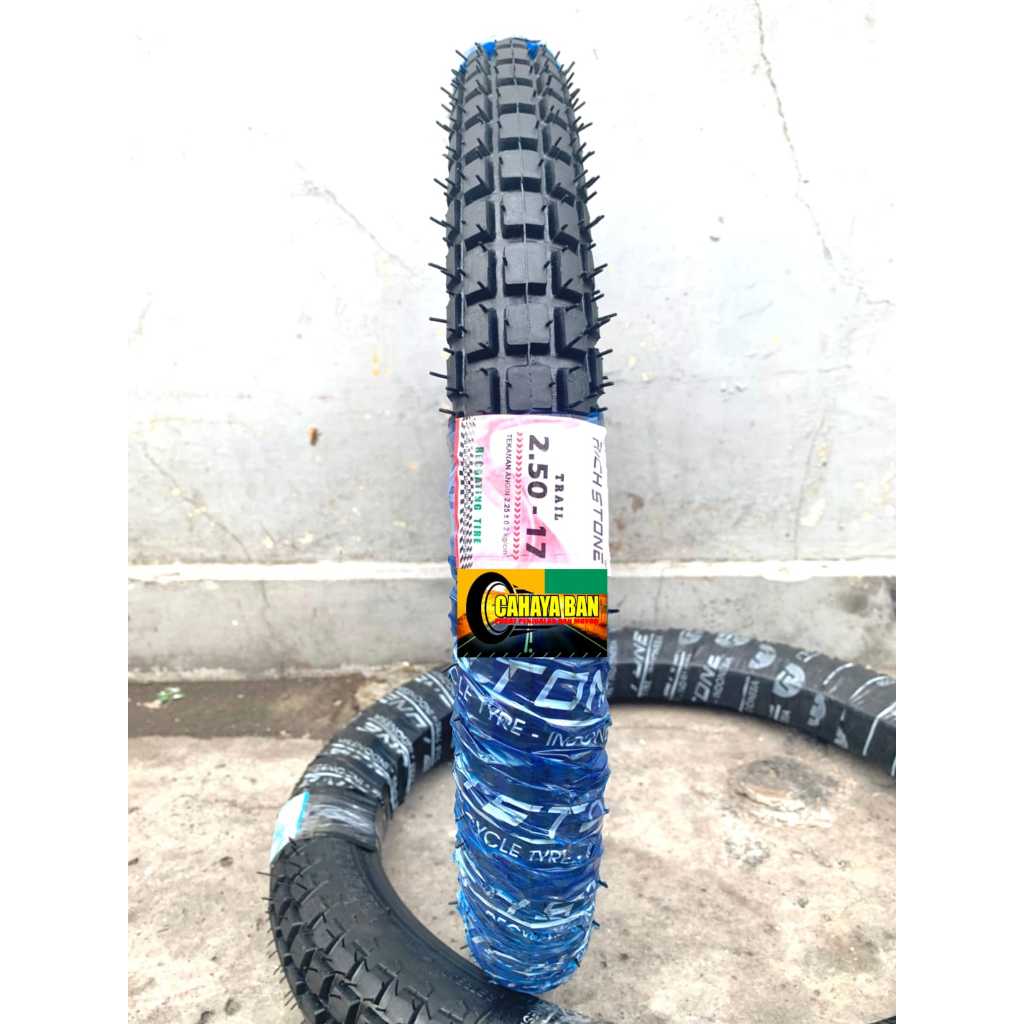 BAN MOTOR TRAIL 250-17 BAN MOTOR RING 17 TUBE TYPE/BUKAN TUBLESS ring 17 ban luar 250-17 trail 250-1
