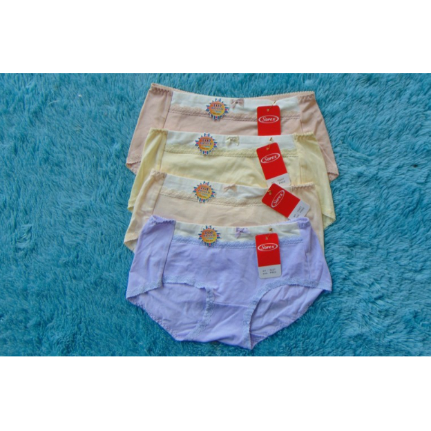 CELANA DALAM KATUN ANAK PEREMPUAN SOREX 207 COTTON PANTY SIZE FREE FIT S M L XL