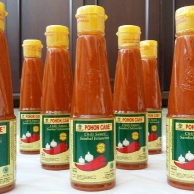 

[✼F52➤] Sambal saos Pohon Cabe 140 ml pedas kemasan kecil enak Super Murah