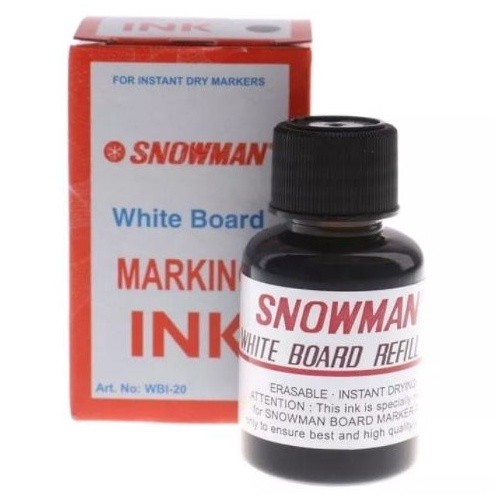 

Re4dy Stock REFILL/ ISI ULANG TINTA WHITEBOARD SNOWMAN Murah