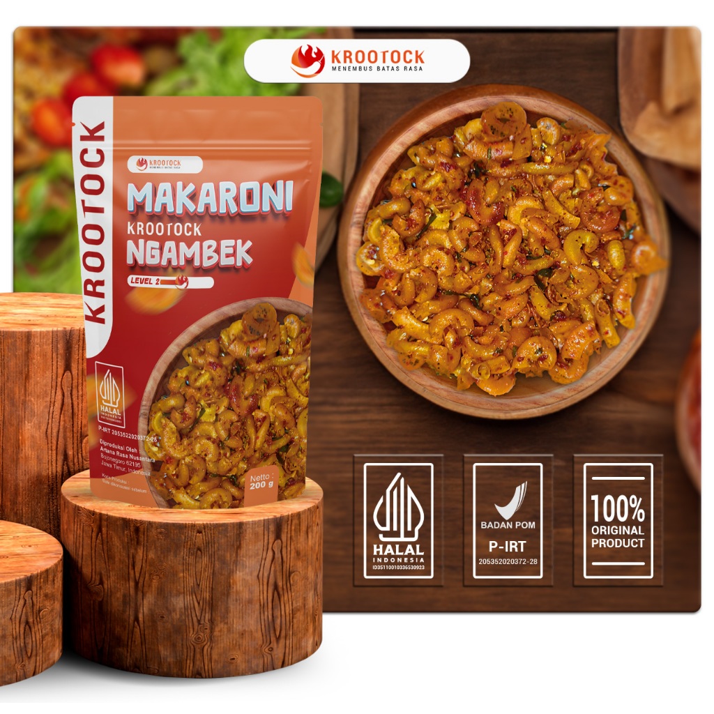 

Makaroni KROOTOCK Daun Jeruk - 4 LEVEL PEDAS - Bucin / Ngambek / Galau / Stress - gurih, pedas, enak | Bagikan Keseruanmu!