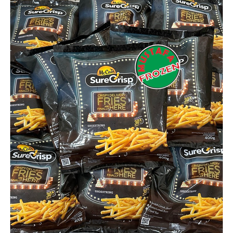 McCain SureCrips Shoestring 400gr