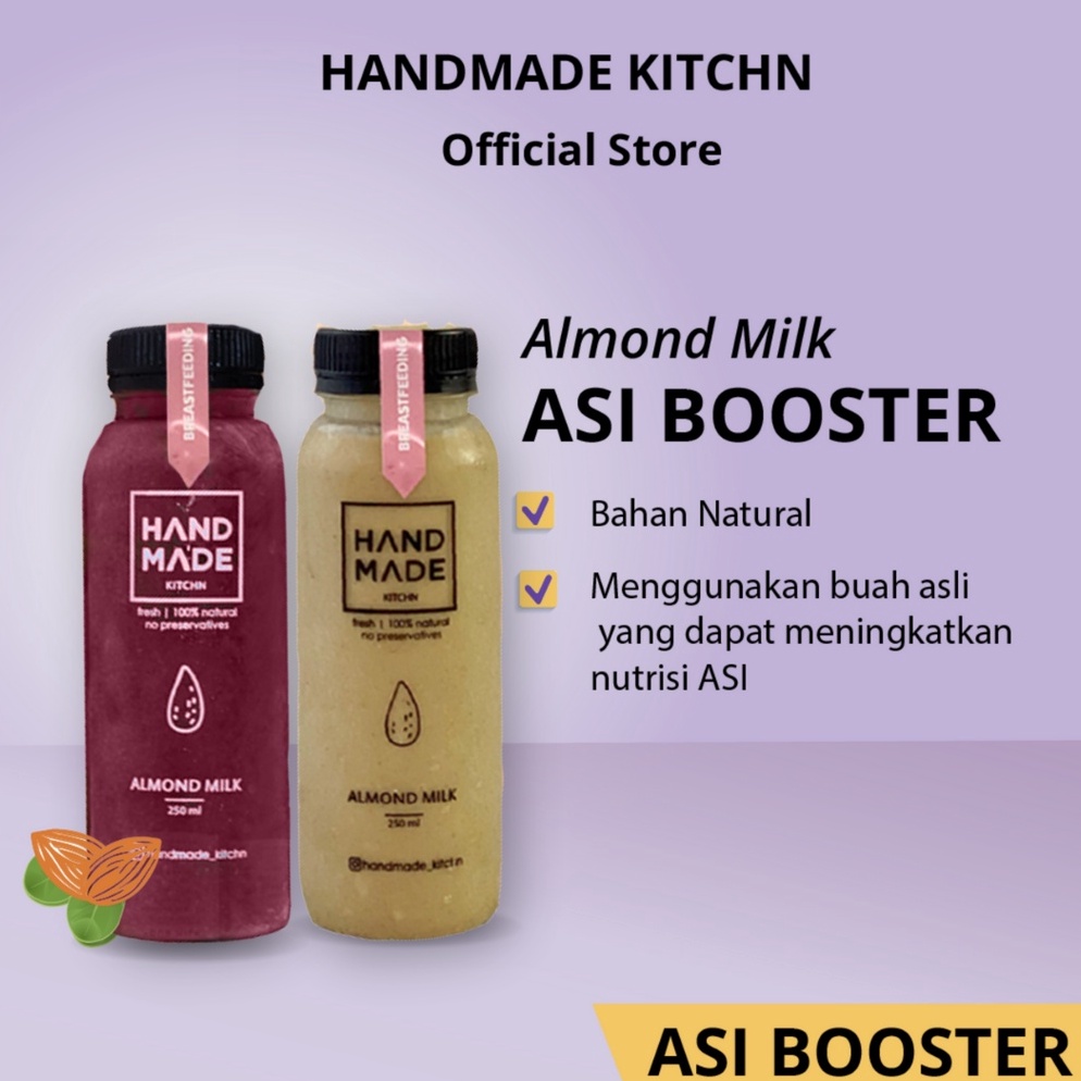 

Dijual Murah➥ HANDMADE KITCHN Almond Milk ASI Booster (Busui) Ready )┓