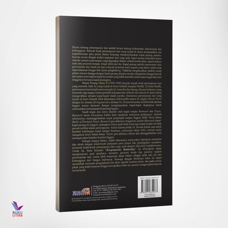 Buku sejarah "Kriegsmarine Battleships" , Ari Subiakto