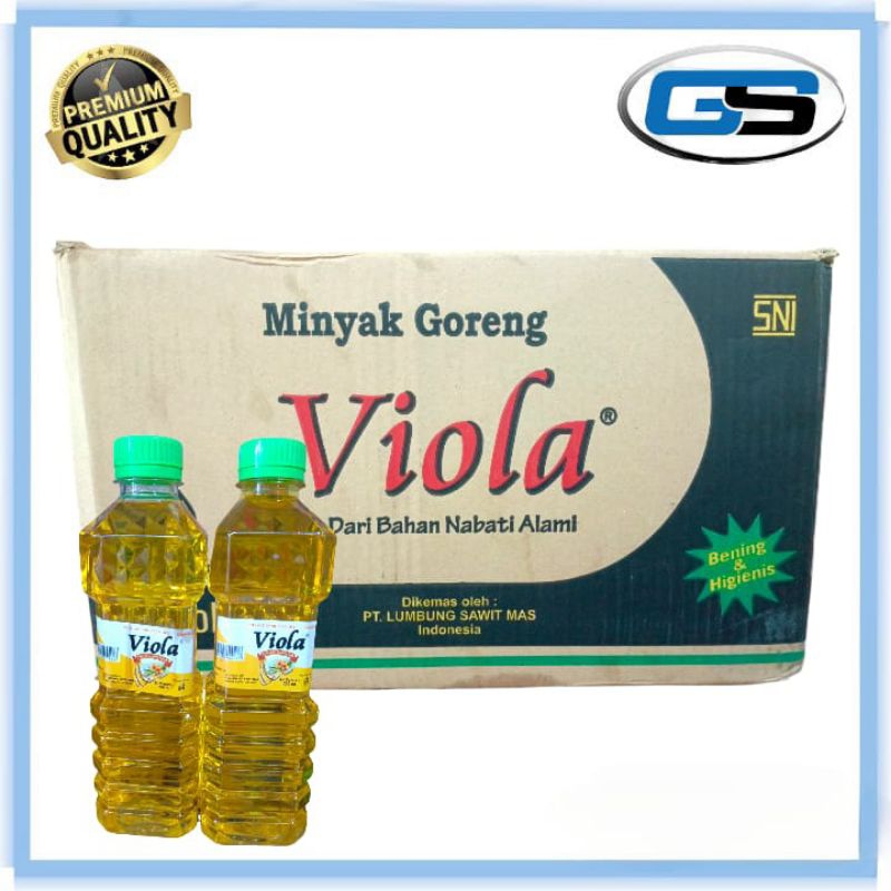 

MINYAK VIOLA BOTOL 500 ML 1 DUS ISI 24 BOTOL