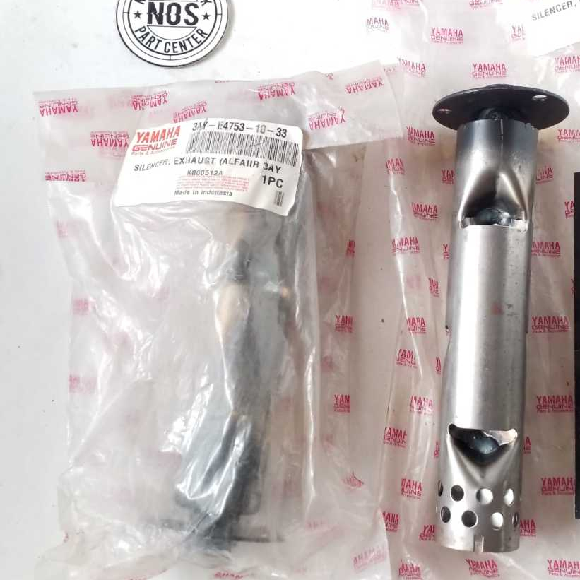 SARINGAN SARANGAN KENALPOT KNALPOT MUFFLER YAMAHA ALFA SIGMA ORIGINAL ORISINIL ORI ASLI YGP 3AY-E475