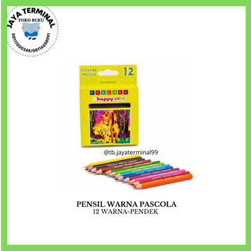 

PENSIL WARNA PASCOLA 12 WARNA