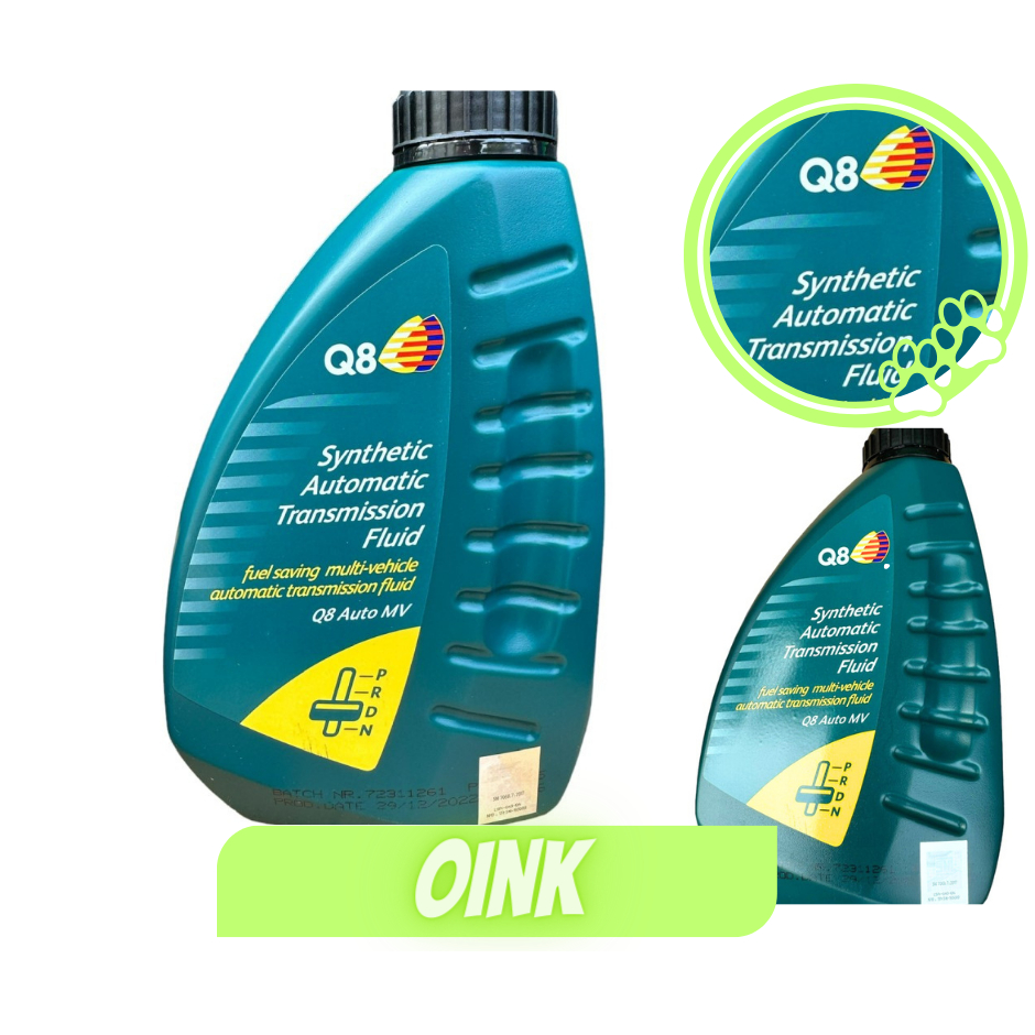 Oli Q8 ATF Synthetic Auto MV 1 Liter ORII