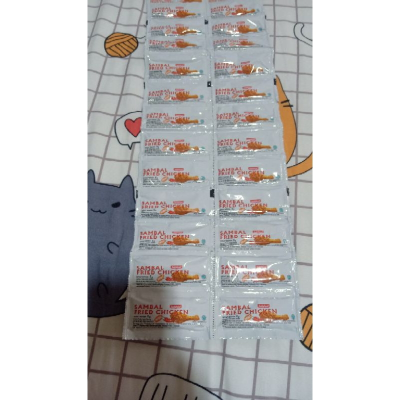 

saus sambal fried chicken