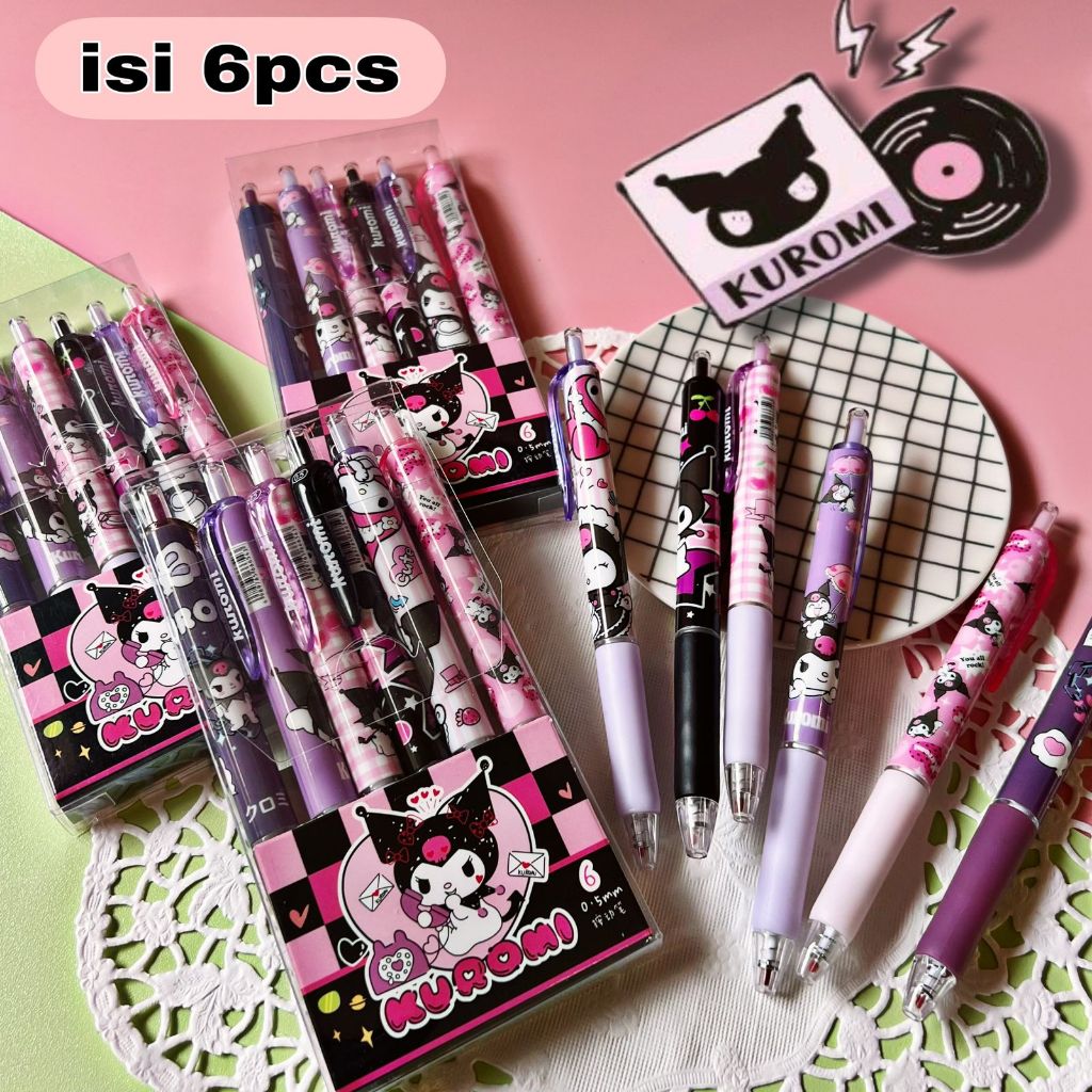 

Berkattoserba Bulpoin SANRIO Cetekan 0,5mm Motif Bulpoin Mekanik Karakter