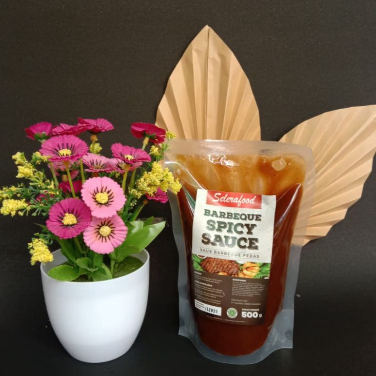 

T7EHG Barbeque Spicy Sauce - Saus Pedas BBQ Selerafood 500 gr/pack 35
